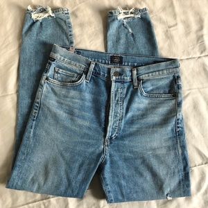 Olivia: Citizens of Humanity High Rise Slim Ankle